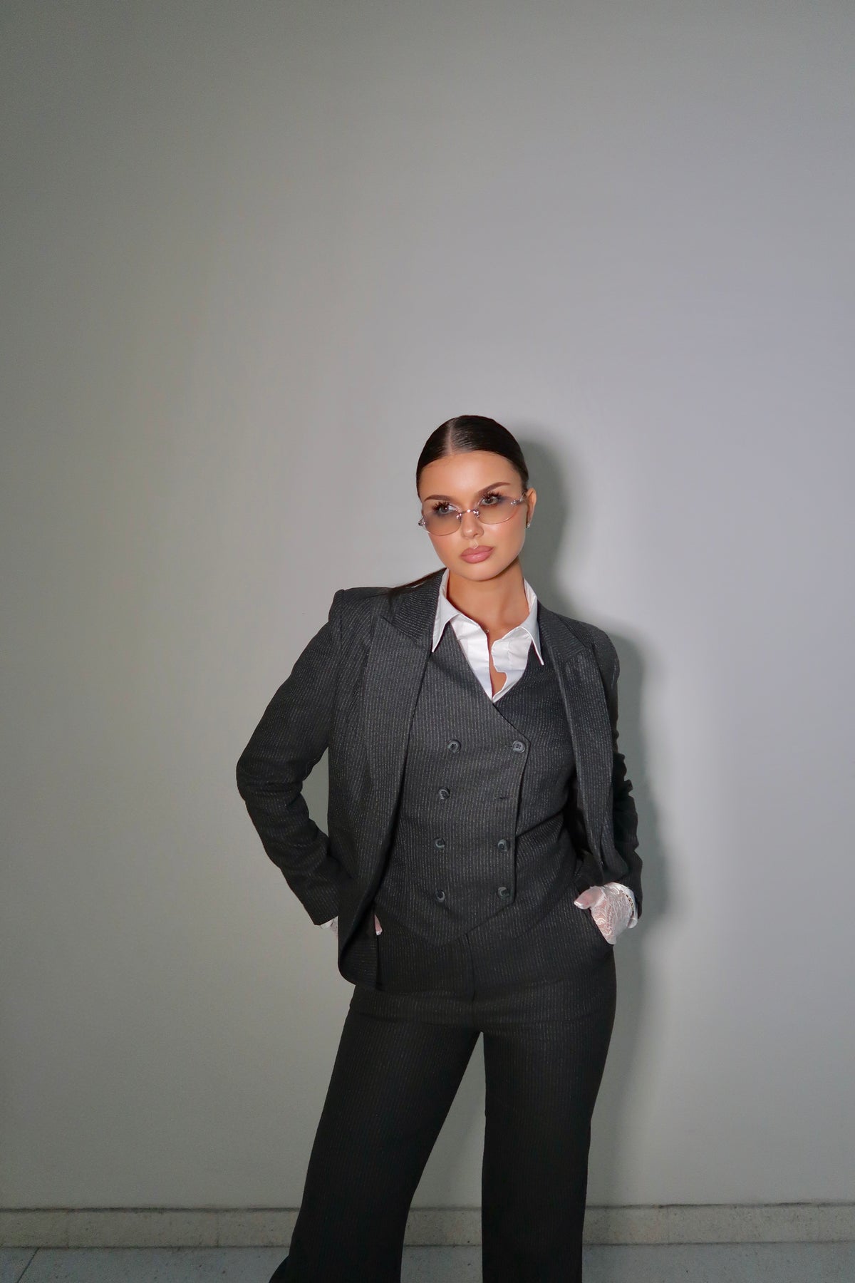 Three-Piece Tailored Suit